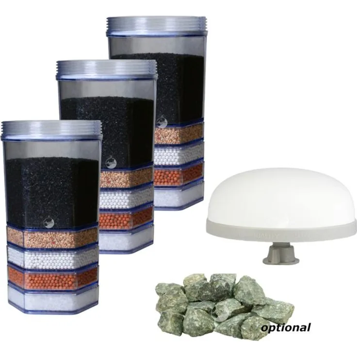 Jahrespaket Premium für AcalaQuell Mini mit Mineralsteinen