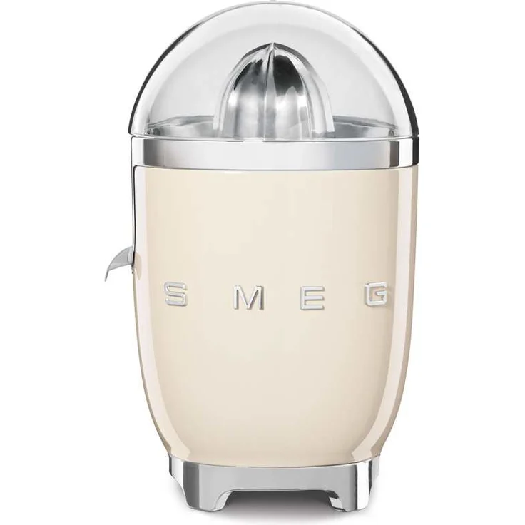 Smeg CJF01CREU Zitruspresse, 70W, Edelstahl, creme, Serie: CJF01 – Bild 1