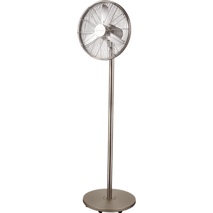 BECOOL BC-40ST1803M Standventilator Gebürsteter Edelstahl, 60 Watt