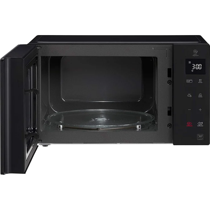 LG Electronics NeoChef MH 6535 GIS Mikrowelle mit Grill, 1000 Watt, 25 Liter Garraum, Digital display, Standgerät, Schwarz – Bild 11