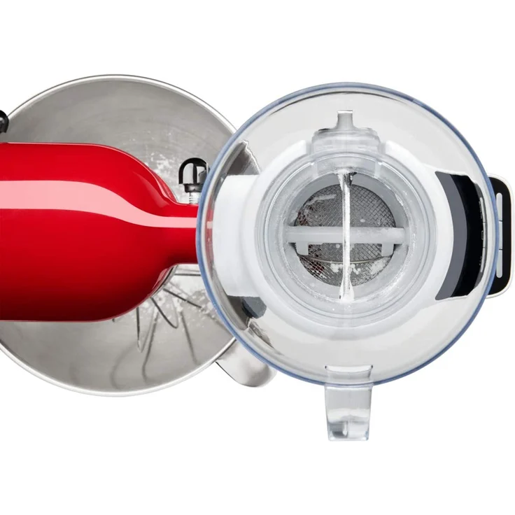KitchenAid 5KSMSFTA Siebvorsatz mit digitaler Waage, Einfülltrichter, Abnehmbarer Sieb, Einfüllschütte, Kunststoff – Bild 4