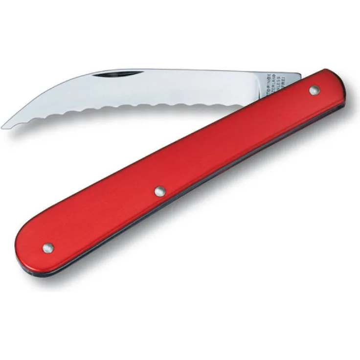 Victorinox Taschenmesser Bäckermesser (Bäckerklinge mit Wellenschliff) rot