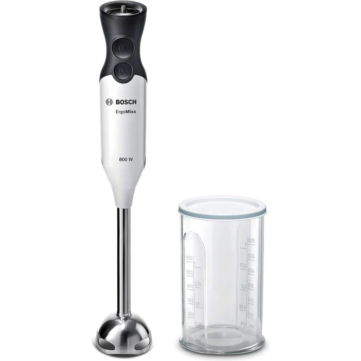 Bosch ErgoMixx Handmixer, 800 W, Edelstahl, 12 Geschwindigkeiten – Bild 1