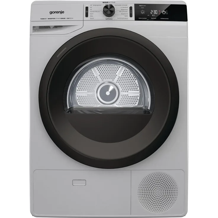 Gorenje DE 83 ILAGI, Kondensationstrockner mit Wärmepumpentechnologie, A++, Fassungsvermögen 8 kg, Standgerät, Breite 60 cm, Display, Wäschetrockner mit Automatik