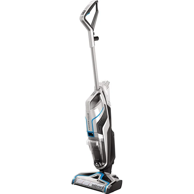 Bissell 2582N CrossWave Cordless Nass- und Trockenreiniger, 25 min Akkubetrieb, 3in1 Bodenreiniger, saugt und wischt Böden gleichzeitig, kabellos, silber – Bild 1