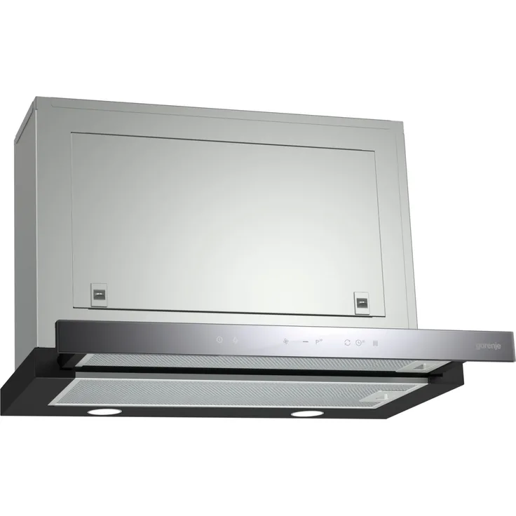Gorenje BHP 643 A5BG Dunstabzugshaube, A, Abluft und Umluft, Einbaugerät
