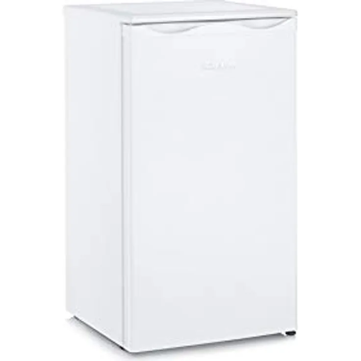 Severin VKS 8805 Kühlschrank, freistehend, weiß, LED, Breite 48 cm, Energieklasse F