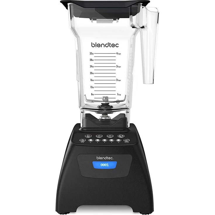 Blendtec C575B4101A-A1AP1A Classic 575 Hochleistungsmixer-Blender, 2.2 liters, Schwarz – Bild 2