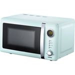 Melissa 16330110 Mikrowelle, Standgerät, 20 l Volumen, 700 Watt, hellblau