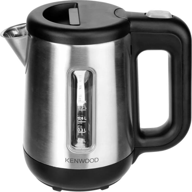 Kenwood 0WJKM07602 Mini- Wasserkocher (670-800 Watt - 0,5 Liter - Edelstahl) silber