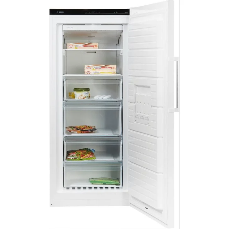 Bosch GSN51DWDP Serie 6 Gefrierschrank, freistehend, weiß, NoFrost, LED, Breite 70 cm, Energieklasse D – Bild 2