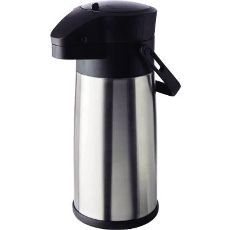 APS Pumpkanne Budget 10915 2,2l 17Tassen Edelstahl Kunststoff (10915)