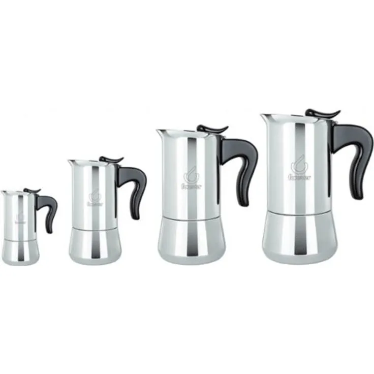 Kaufgut 121311 Miss Splendy Kaffeekanne, Edelstahl, 2 Tassen, 400 g, mehrfarbig