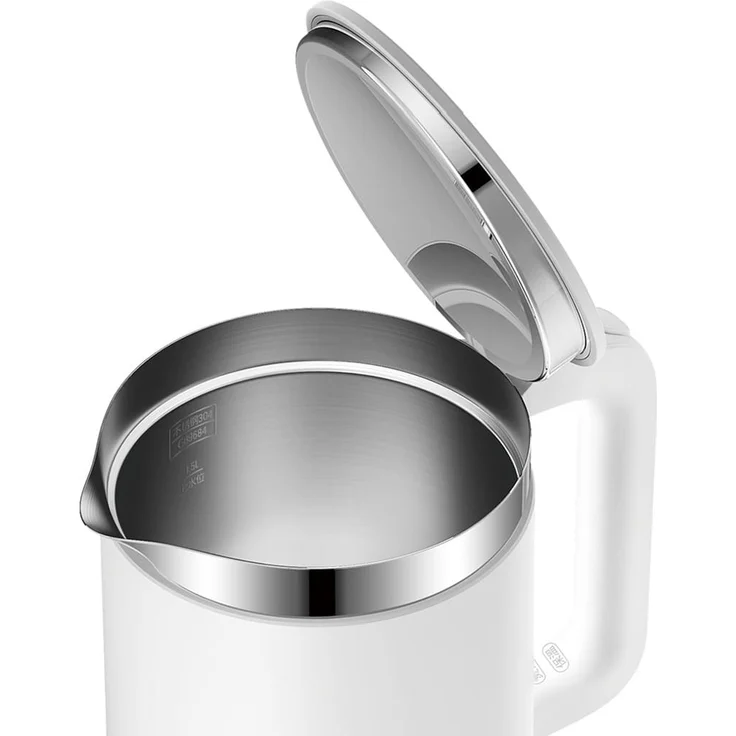 Xiaomi Mi Smart Kettle Pro Edelstahl-Wasserkocher,  1800W, 1,5L, App-connected, Temperaturanzeige, Warmhaltefunktion, weiß – Bild 3