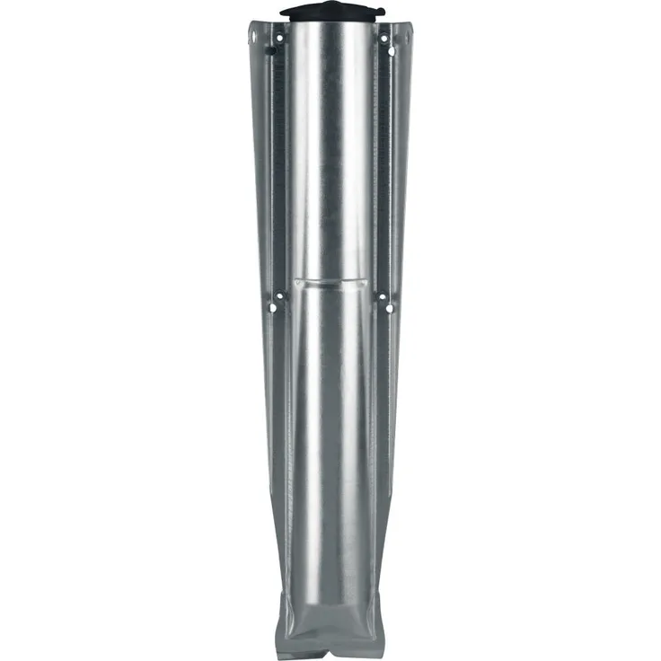 Brabantia Metall Bodenanker, Befestigung für Wäschespinne Compact, 35 mm, Galvanisiert, 311420