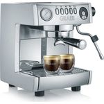 Graef ES850EU Espressomaschine, Aluminium, Edelstahl, Silber