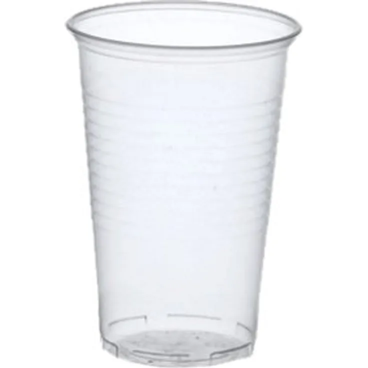 Papstar Plastikbecher Kunststoffbecher 0.3 l transparent (100 Stück) ø 7.8 cm, Höhe 11.3 cm mit Füllstrich, praktischer Einwegbecher für Feste und Partys wie Geburtstag oder Grillparty, #16130 - Preisvergleich