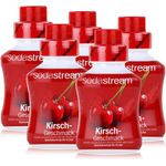 SodaStream Getränke-Sirup Softdrink Kirsch Geschmack 375ml, 5er Pack