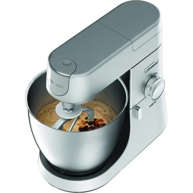 Kenwood kvl4100s Chef Küchenmaschine mit Planetenrührwerk, 1200 W, 6.7 L, silber, Serie: Chef XL – Bild 2
