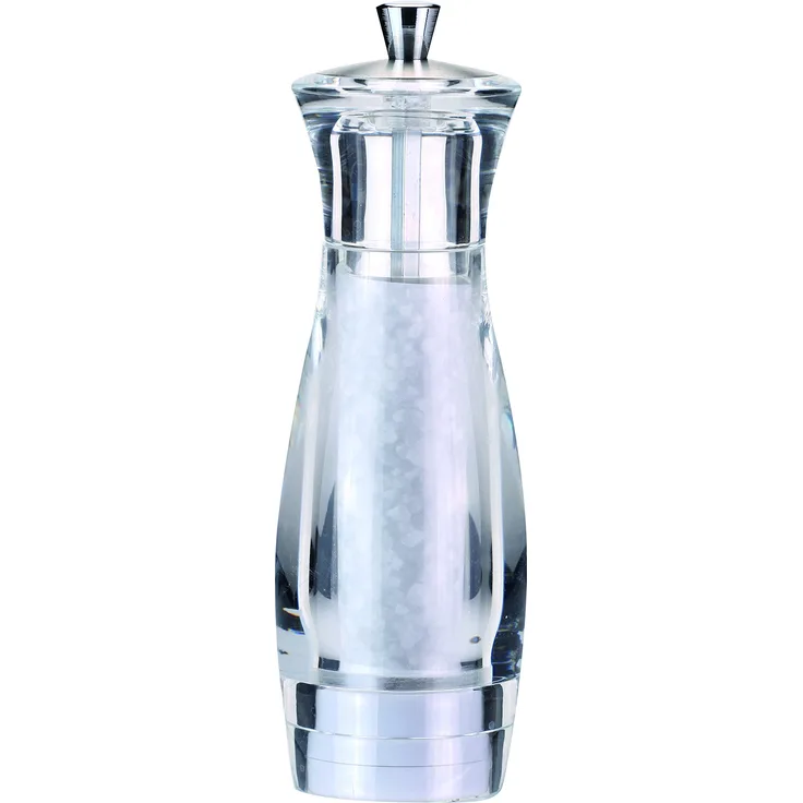 Tescoma Salzmühle, Glas, Transparent-Silber, 6 x 5.6 x 19.3 cm