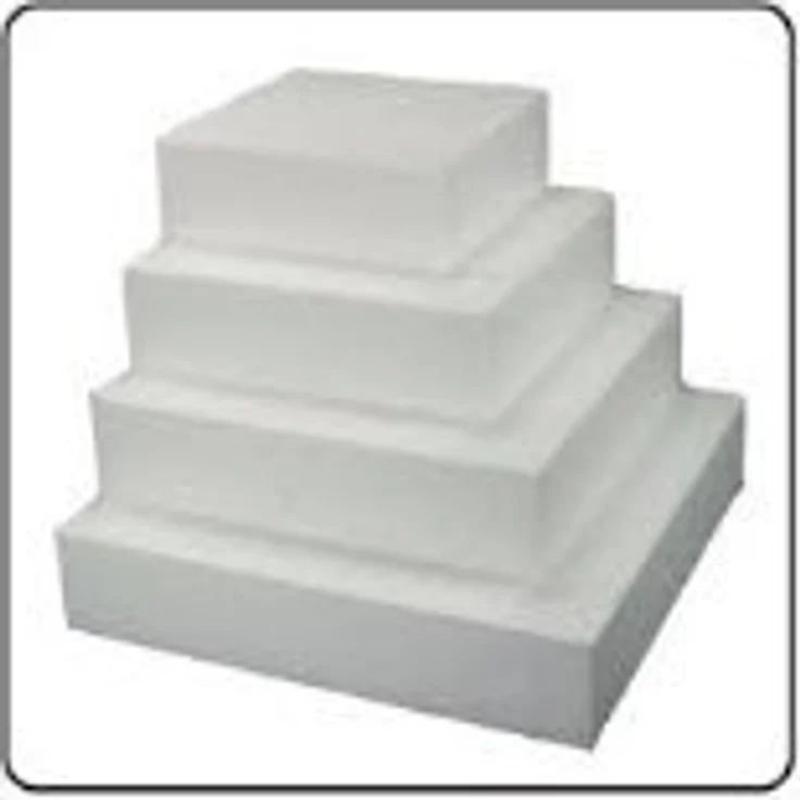 Decora 0174058 TORTEN-Dummy, RECHTECKIG, AUS STYROPOR 30X45X7,5H cm – Bild 1