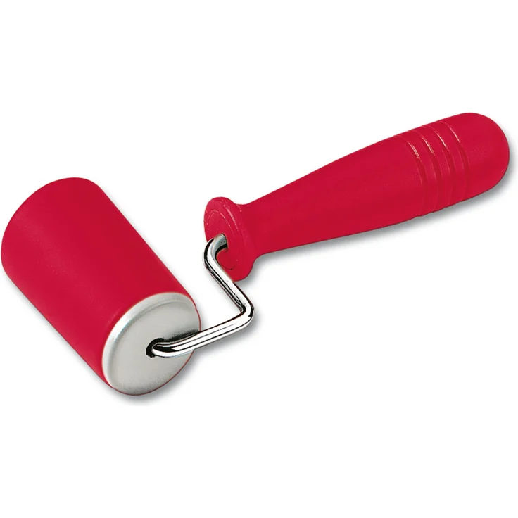 KAISER Backform-Roller 6,5 cm KAISERflex Red 100% lebensmittelechtes Silikon mit Metallkern ergonomische Griffe hohe Formstabilität und Flexibilität – Bild 1