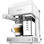 Cecotec Power Instant-ccino 20 Touch Kaffemaschine. Siebträger, 20 bar Druck, 1'4 L Wassertank, Milchbehälter,Touch-Bedienung, 1350 W