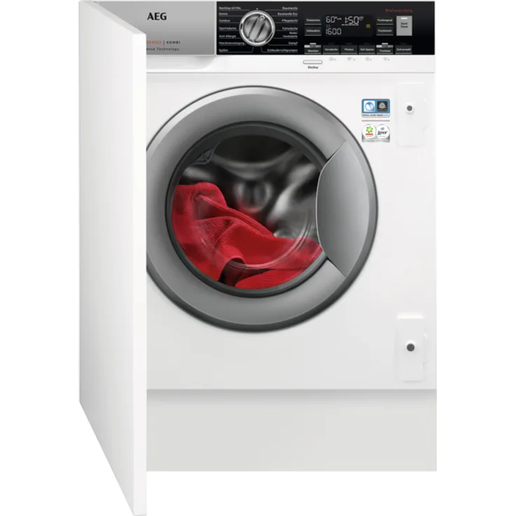 AEG LZWEI7680 914606407, Waschtrockner, Energieeffizienzklasse E, Standgerät, Breite 59,6 cm, Geräuschemissionsklasse A