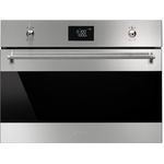 Smeg SF4390MCX, Backofen, Einbaugerät, Elektrisch, Volumen 40 l, Breite 59,7 cm, Ober-Unterhitze (konventionell), Auftauen, Grill, Mikrowelle