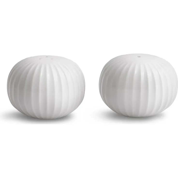 Kähler 692265 Hammershoi Salz- und Pfefferraspel-Set, Porzellan
