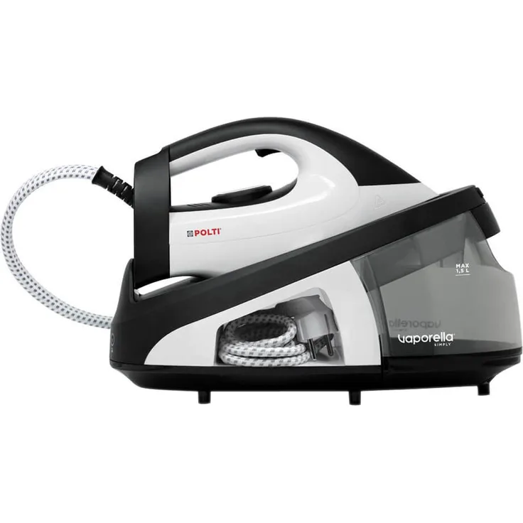 Polti PLEU0240 Vaporella Simply 20.20 Dampfbügeleisen, 2200, Keramik, 1.5 liters, Grau-Weiß