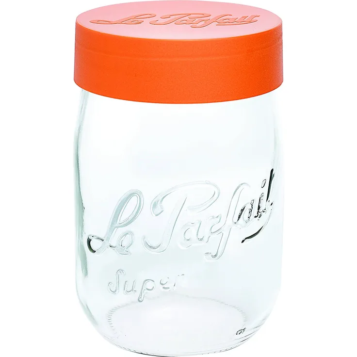 Le Parfait Einmachglas, Glas, durchsichtig, 1 L