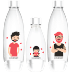 SodaStream Fuse Flaschen "Love is Love" - Väter 