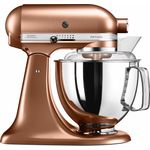 KitchenAid Artisan 5KSM175PSECP Küchenmaschine mit Direktantrieb, 300W, 4,8L, 10 Geschwindigkeiten, Kupfer, Serie: 5KSM175PS