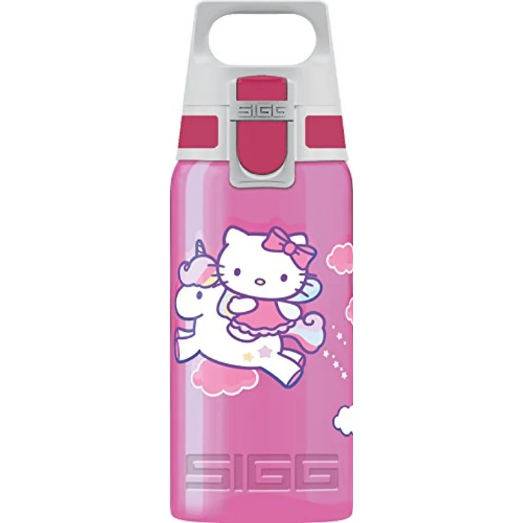Sigg Kinder VIVA ONE Hearts, 0.5 L, Polypropylen, BPA Frei Trinkflasche – Bild 1
