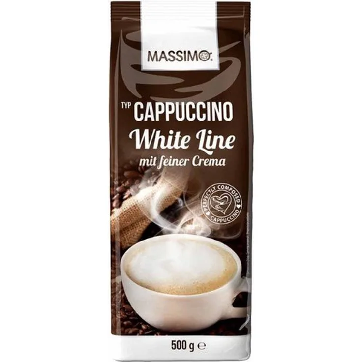 Massimo Cappuccino White Line 500g