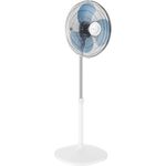 Rowenta VU4410 Essential+ Standventilator, 39 Watt, 3 Geschwindigkeitsstufen, verstellbarer Neigungswinkel,100% Kupfermotor, weiß