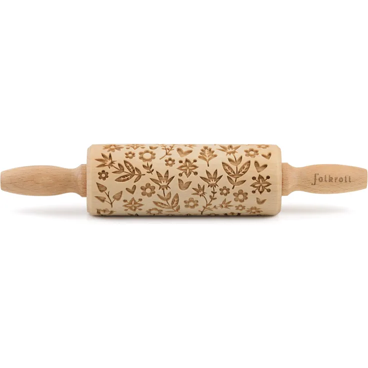 Folkroll Teigrolle Flower Power junior