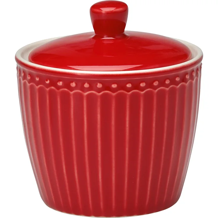 Alice Zuckerdose rot 10 cm