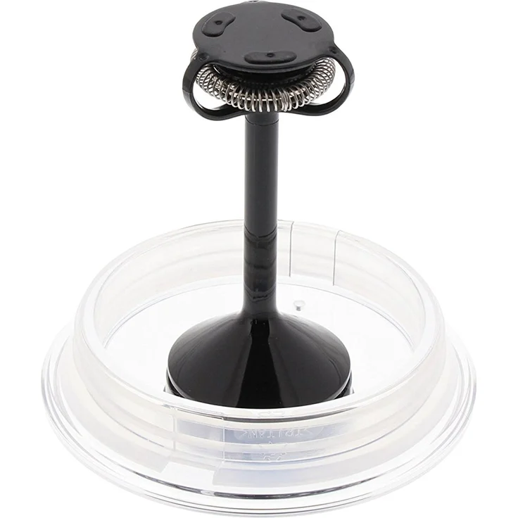 Melitta CREMIO 1014-03 Milchschäumer, 450W, 150ml Milchschaum, für kalte und warme Milch, antihaftbeschichteter Behälter, perfekter, feinporiger Milchschaum, silber – Bild 8