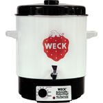 Weck WAT 14 A Einkochautomat, Heißgetränkeautomat, 29 Liter, mit Auslaufhahn, 2000 Watt