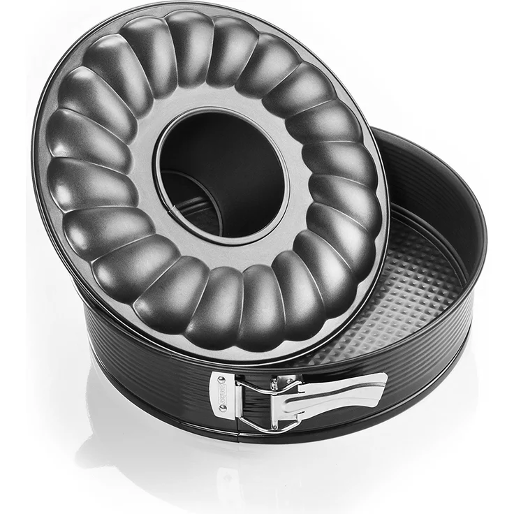 Zenker 6506 Springform mit Rohrboden Ø 18 cm, black metallic – Bild 1