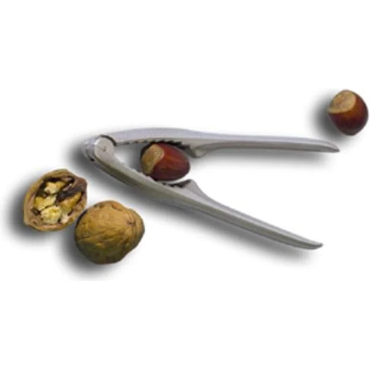 Westmark Nussknacker, Aluminiumdruckguss, lebensmittelechte Spezialbeschichtung, Länge: 15 cm, Herkules, Silber, 33002270 – Bild 2