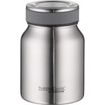 ThermoCafé by THERMOS Thermobehälter für Essen, Edelstahl mattiert 500ml - Isolier-Speisegefäß für Suppe oder Müsli, dicht, spülmaschinenfest, 9 Stunden heiß, 14 Stunden kalt, BPA-Free - 4077.205.050