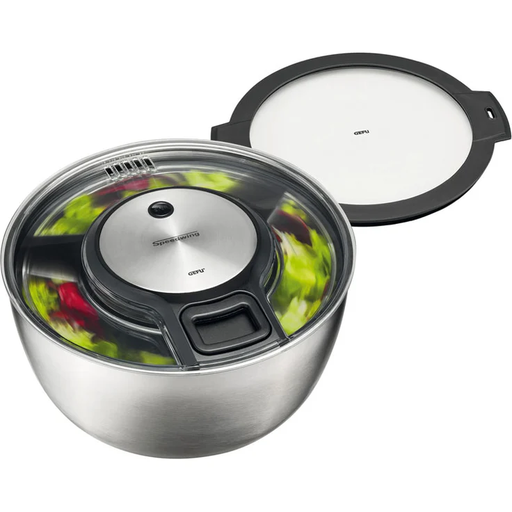 Gefu Salatschleuder Speedwing® + Frischhaltedeckel – Bild 1