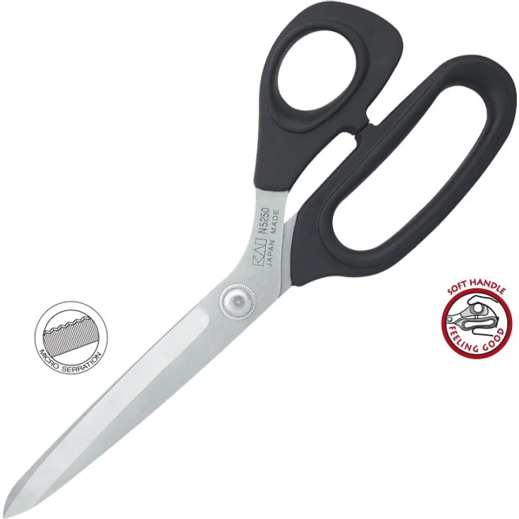 Kai N5250SE Universalschere gezahnt 25 cm