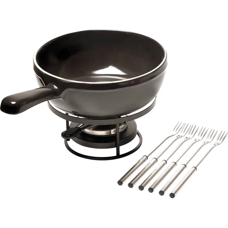 Fondue set Ø240mm Emile Henry 9922-79 Fusain