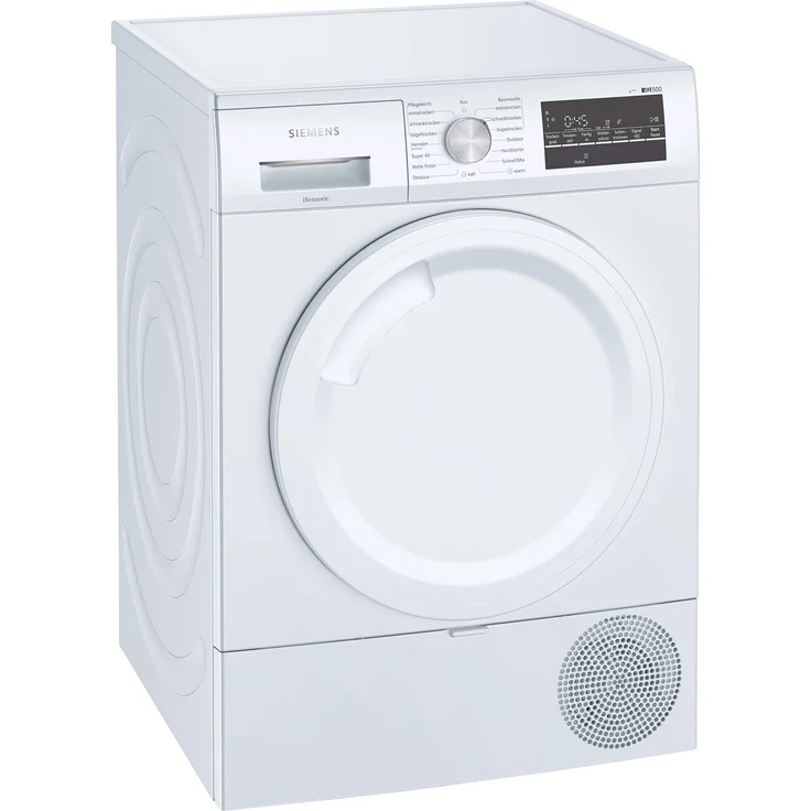 Siemens WT45R4A8, Wärmepumpentrockner, A+++, Fassungsvermögen 8 kg, Standgerät, Breite 59,8 cm, Display, Wäschetrockner mit Automatik - Preisvergleich – Bild 1