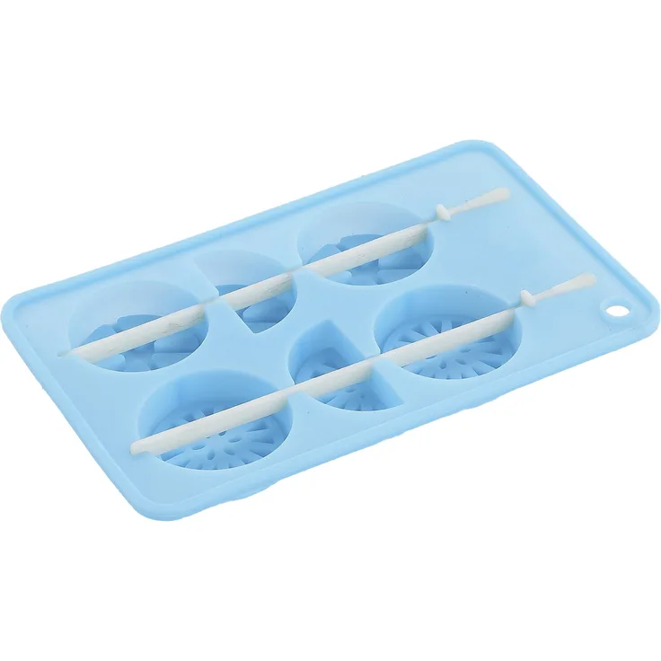 Bergner moule Eisportionierer Ice Motiv Obst 18,5 11,5 x 1,8 cm Silikon