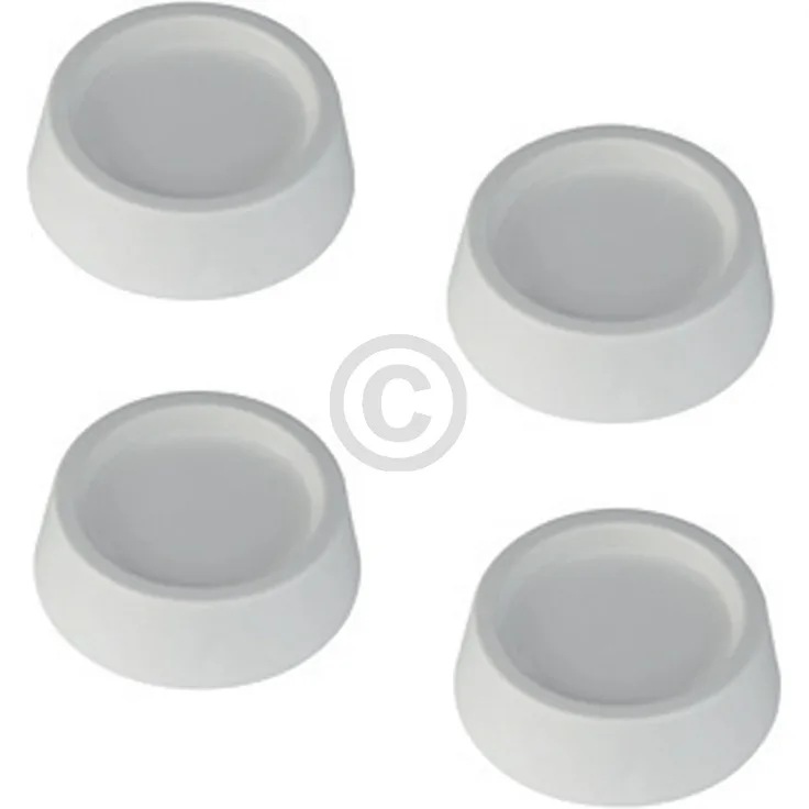 Schwingungsdämpfersatz rund weiß Wpro 484000008531 SKA202 4Stk